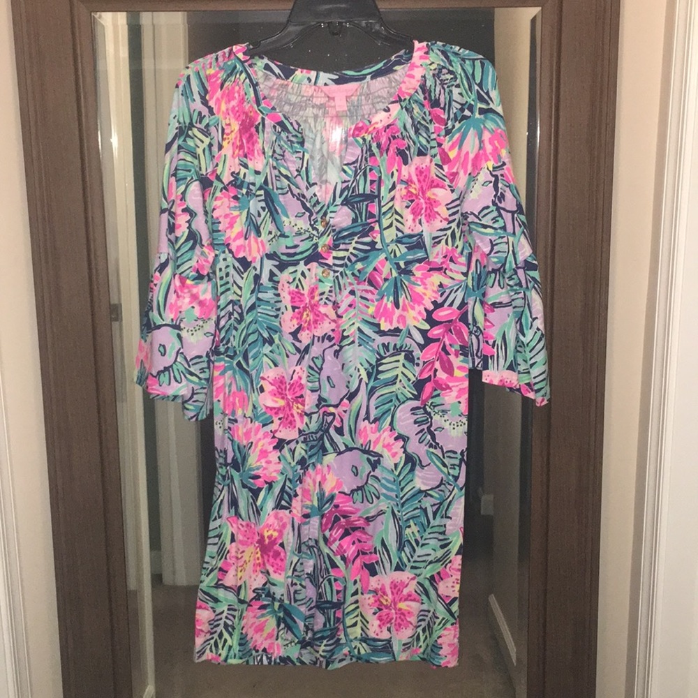 Lilly Pulitzer floral dress